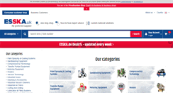 Desktop Screenshot of esska-tech.co.uk