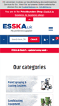 Mobile Screenshot of esska-tech.co.uk